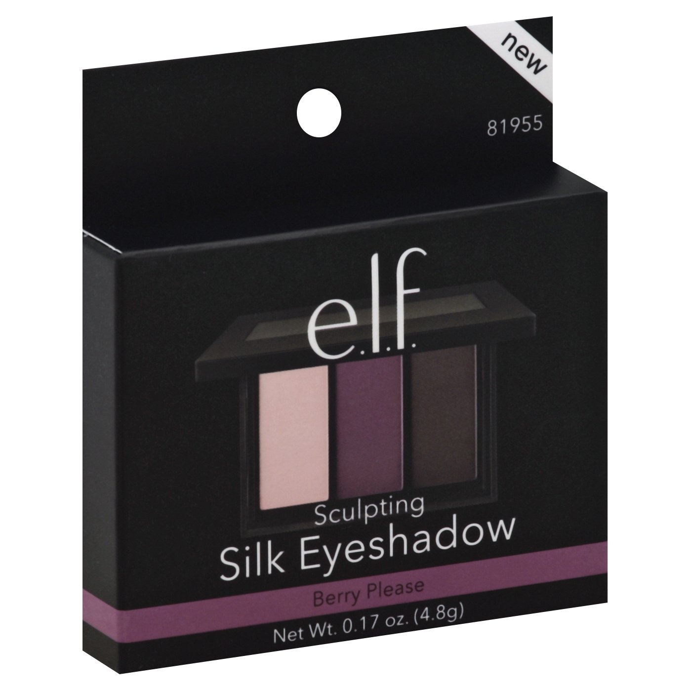 slide 1 of 6, e.l.f. Sculpting Silk Eyeshadow Berry Please, 1 ct