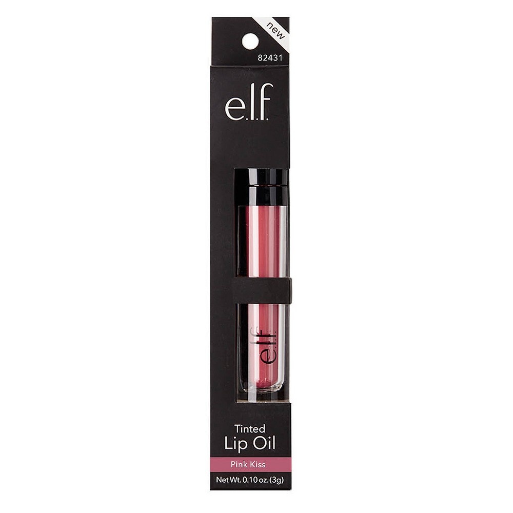 slide 3 of 6, e.l.f. Tinted Lip Oil Pink Kiss, 0.1 oz