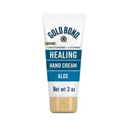 Gold Bond Healing Aloe Hand Cream Fresh for Dry Skin - 3oz: Moisturizing, Hypoallergenic, Contains Vitamin E