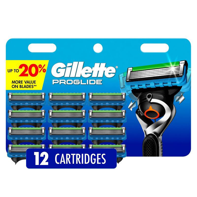 slide 1 of 10, Gillette ProGlide Men's Razor Blade Refills - 12ct, 12 ct