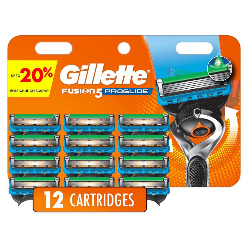 slide 1 of 10, Gillette ProGlide Men's Razor Blade Refills - 12ct, 12 ct