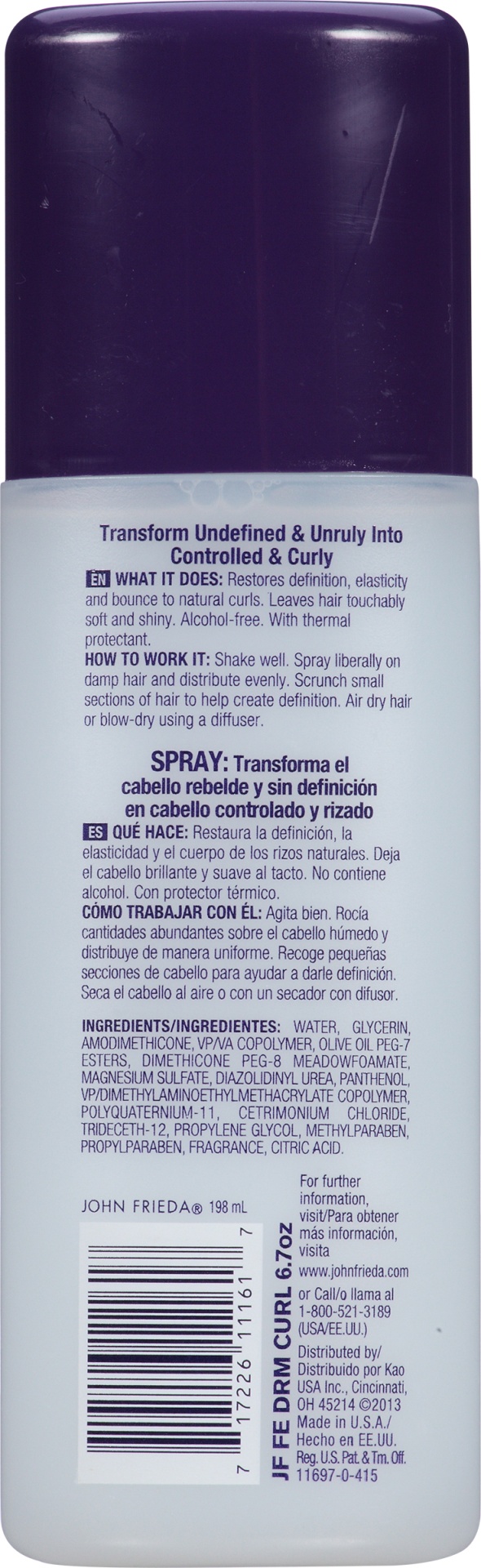 slide 4 of 8, John Frieda Dream Curls Daily Styling Spray, 6.70 fl oz