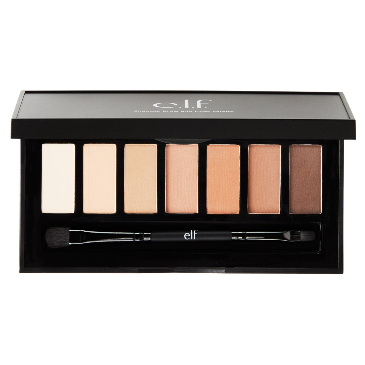 slide 1 of 3, e.l.f. Endless Eyes Shadow, Brow and Liner Palette, 0.24 oz