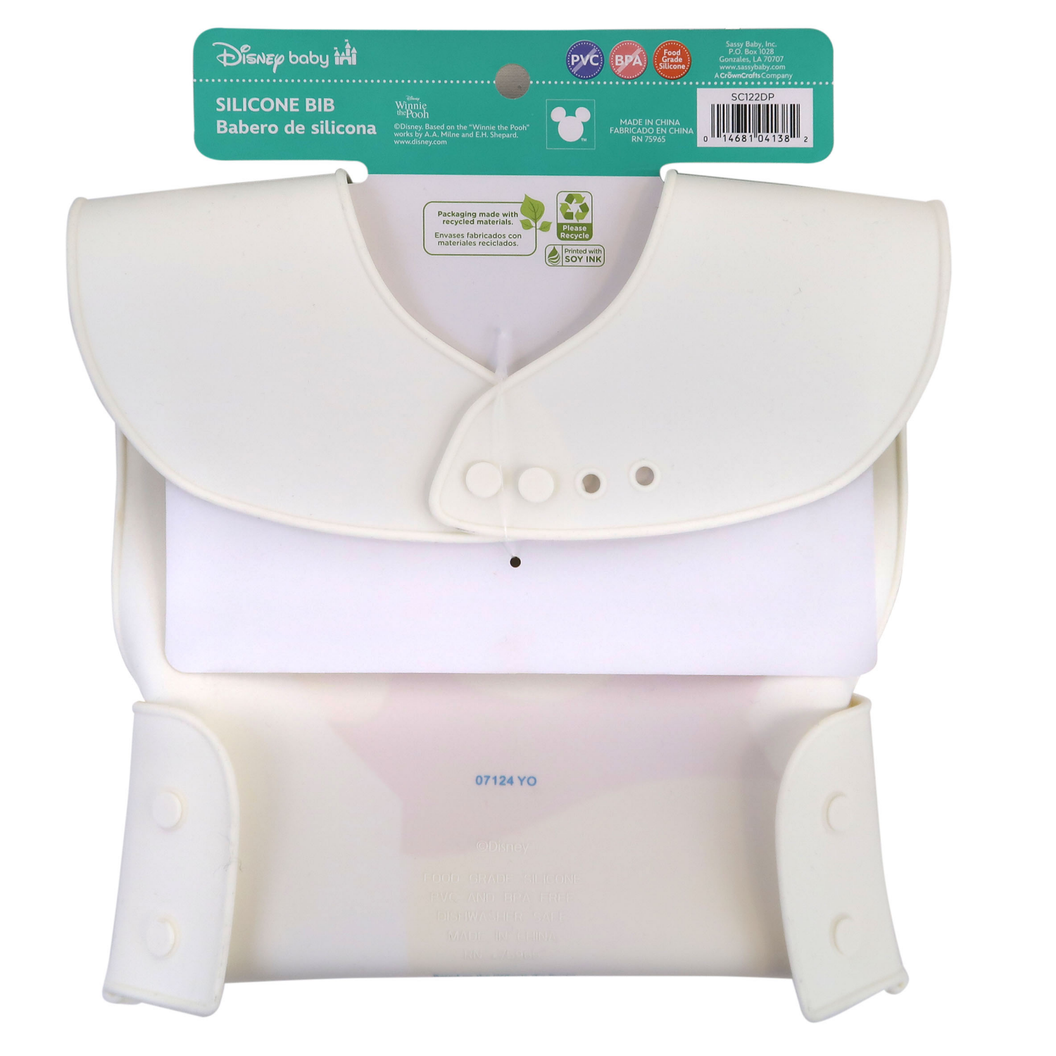 slide 3 of 3, Neat Solutions Neat Sol Bib Disney Pooh Silicone, 1 ct