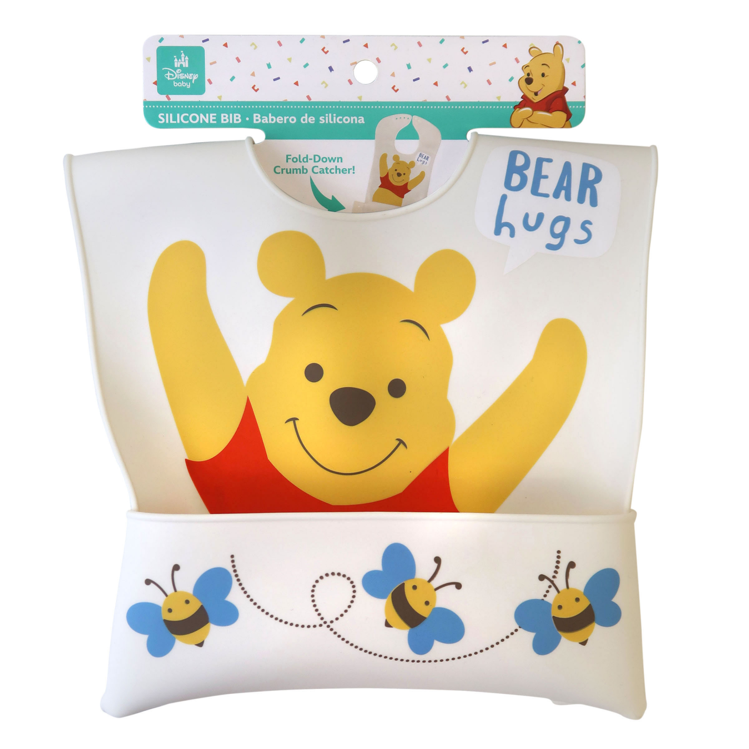 slide 1 of 3, Neat Solutions Neat Sol Bib Disney Pooh Silicone, 1 ct