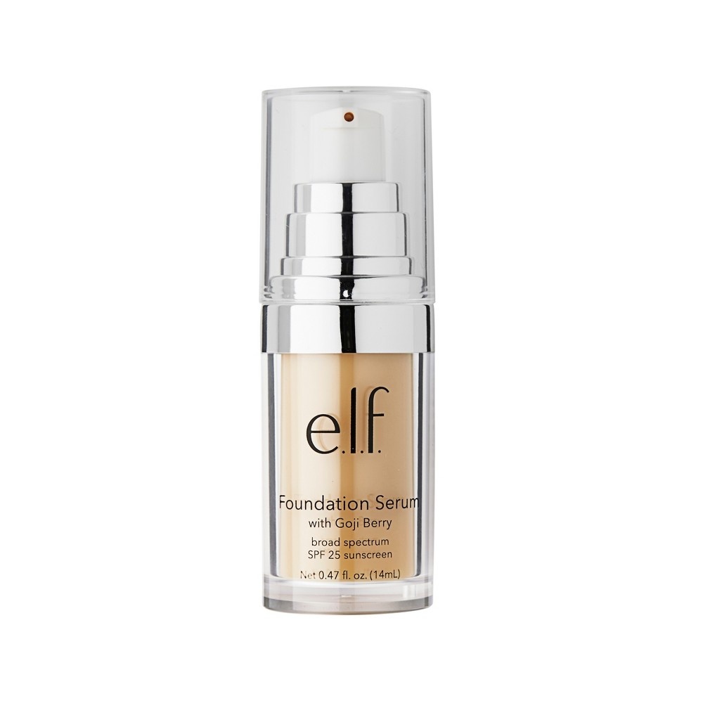 slide 5 of 7, e.l.f. Beautifully Bare Foundation Serum Fair/Light, 0.47 fl oz