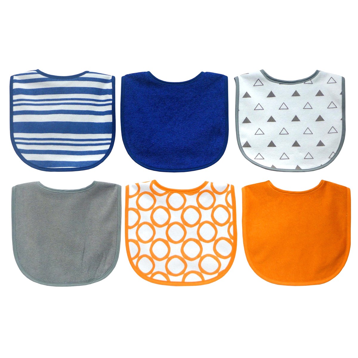 slide 5 of 5, Neat Solutions Neatsol Solid/Print Feeder Bibs, 8 ct