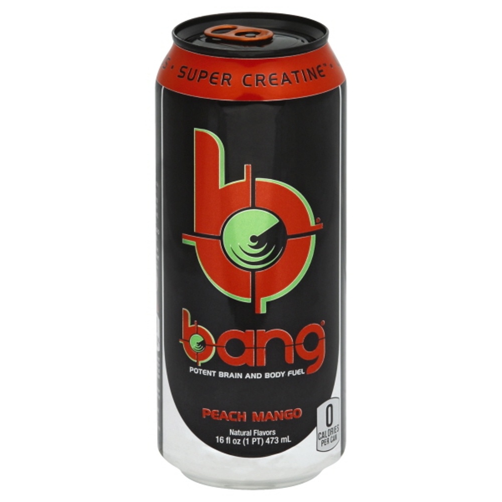 slide 1 of 1, Bang Energy Peach Mango, 16 oz