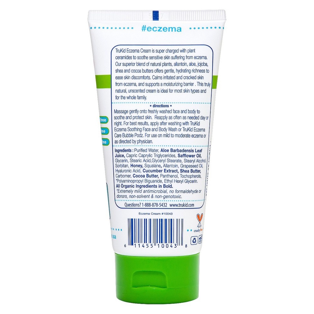 slide 2 of 2, TruKid Easy Eczema Cream, 3.4 oz