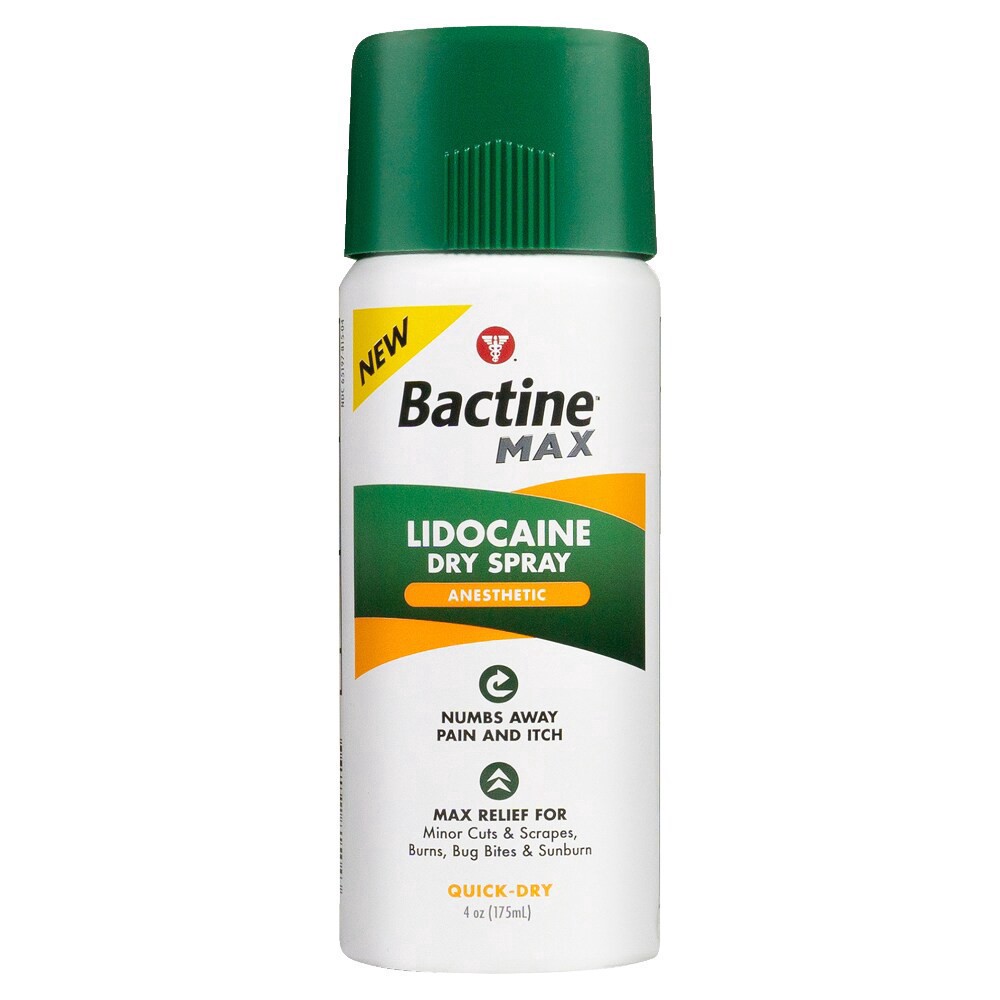 slide 3 of 3, Bactine MAX Dry Spray 4 oz, 4 oz