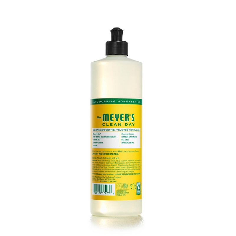 slide 2 of 6, Mrs. Meyer's Clean Day Honeysuckle Scent Liquid Dish Soap - 16 fl oz, 16 fl oz
