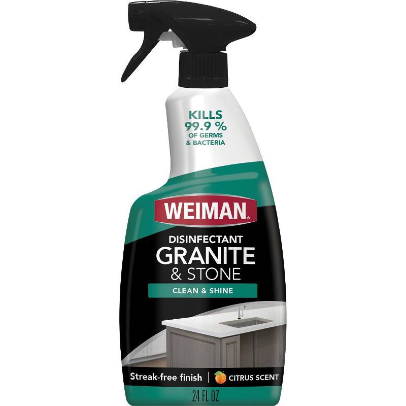 slide 1 of 8, Weiman Citrus Granite & Stone Disinfectant Cleaner - 24 fl oz, 24 fl oz