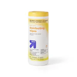 Lemon Scent Disinfecting Wipes - 35ct - up&up™