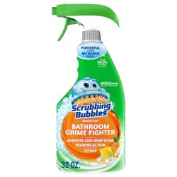 Scrubbing Bubbles Bathroom Cleaner Disinfectant Spray Grime Fighter - Citrus - 32 fl oz