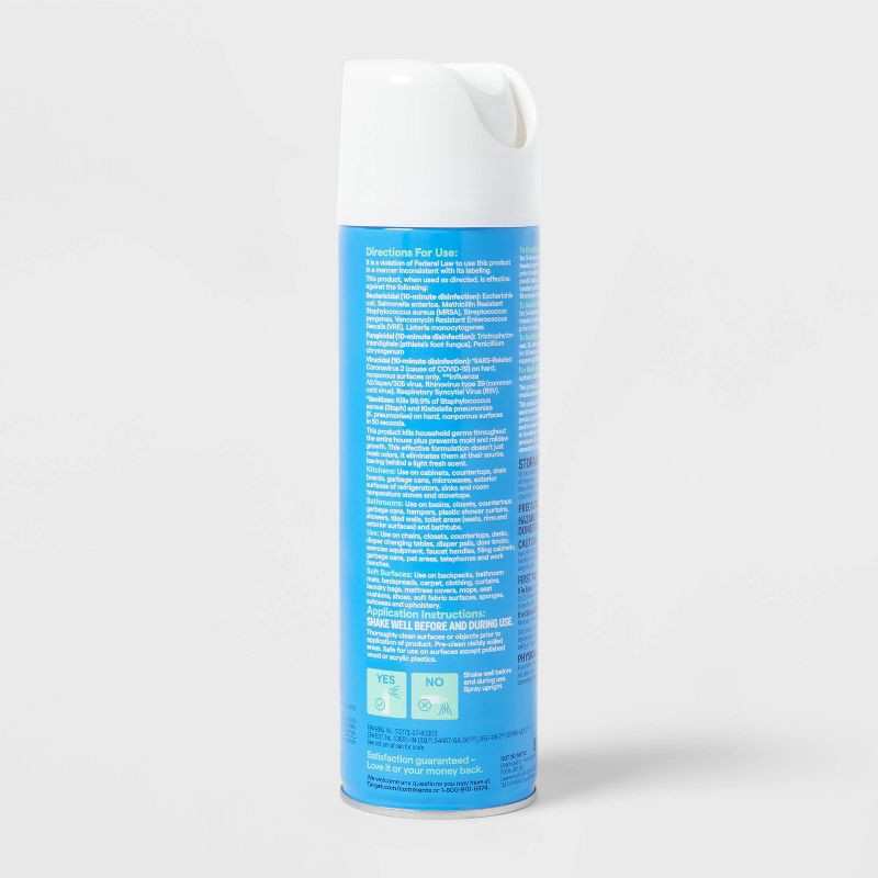 slide 3 of 4, Fresh Scent Disinfectant Spray - 19oz - up&up™, 19 oz