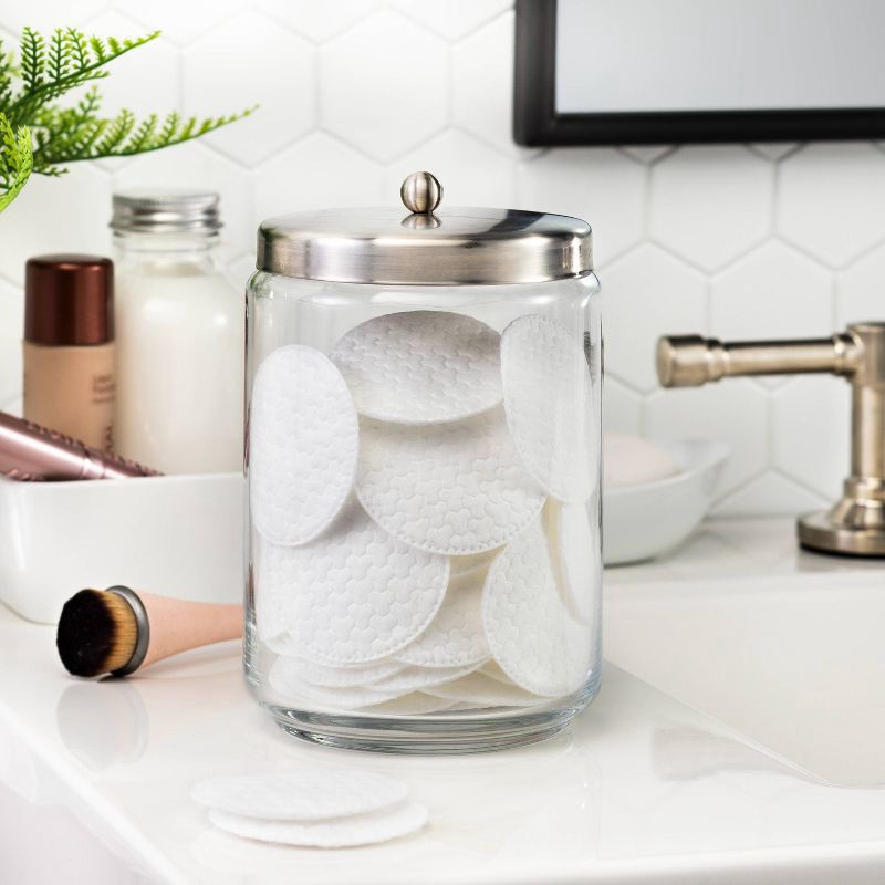 slide 4 of 4, Premium Cotton Rounds Nail Polish and Makeup Remover Pads - 100ct - up&up™, 100 ct