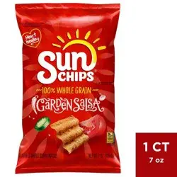 SunChips Garden Salsa Flavored Wholegrain Snacks - 7oz
