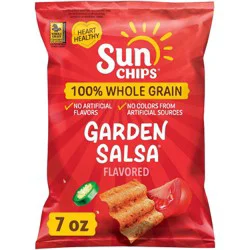 SunChips Garden Salsa Flavored Wholegrain Snacks - 7oz