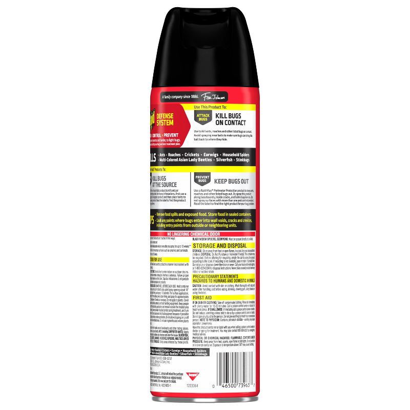 slide 11 of 13, Raid Ant and Roach Killer Indoor Bug Spray - Lavender Scent - 17.5oz, 17.5 oz