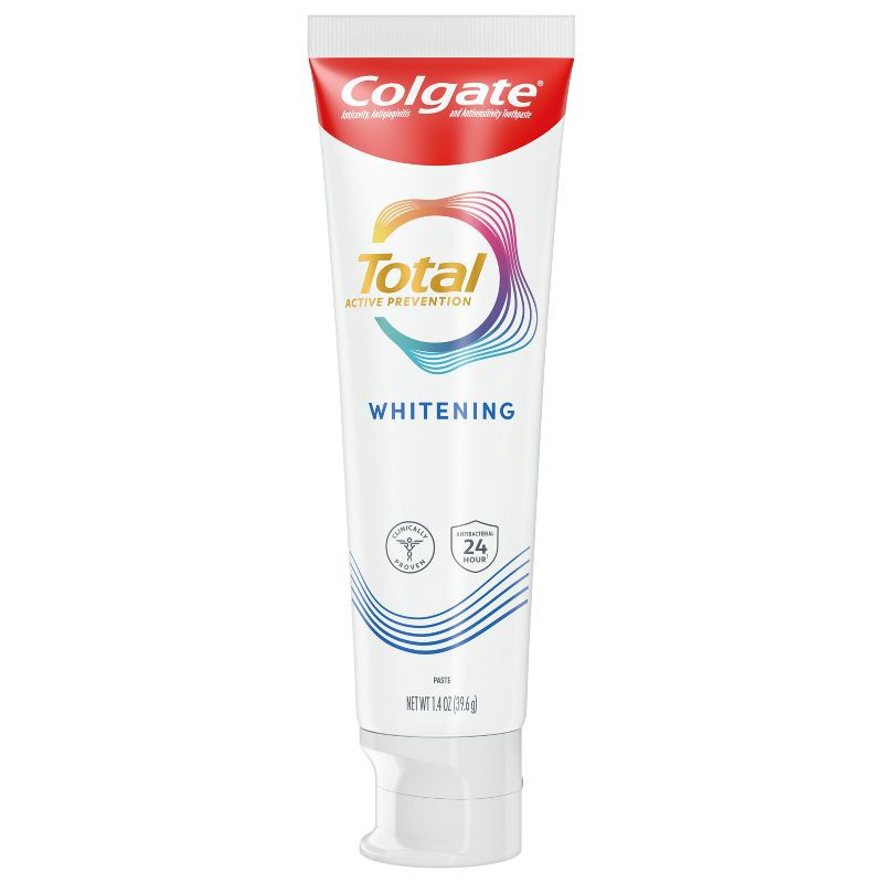 slide 15 of 22, Colgate Total Travel Size Whitening Paste Toothpaste - Trial Size - 1.4oz, 1.4 oz