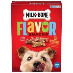 Milk-Bone Biscuits with Beef, Turkey, Sausage, Bacon and Chicken Flavor Crunchy Dog Treats - 24oz
