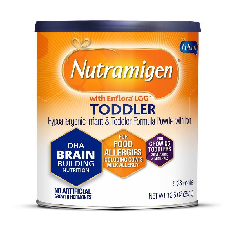 slide 5 of 7, Enfamil Nutramigen Hypoallergenic Powder Toddler Formula - 12.6oz, 12.6 oz