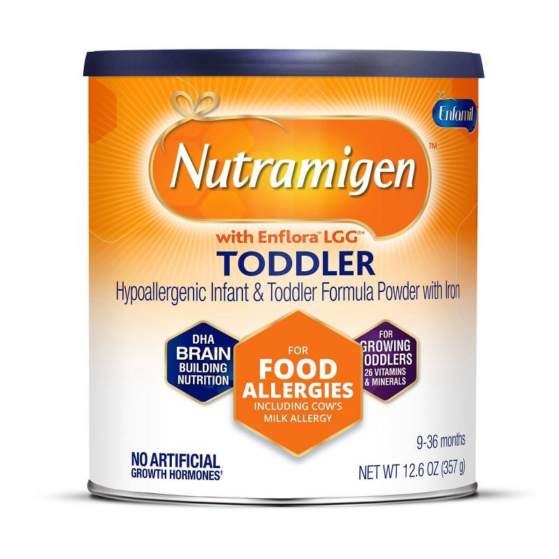 slide 3 of 7, Enfamil Nutramigen Hypoallergenic Powder Toddler Formula - 12.6oz, 12.6 oz