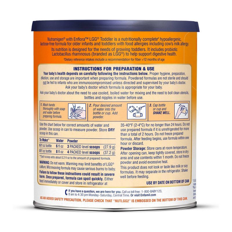 slide 4 of 7, Enfamil Nutramigen Hypoallergenic Powder Toddler Formula - 12.6oz, 12.6 oz