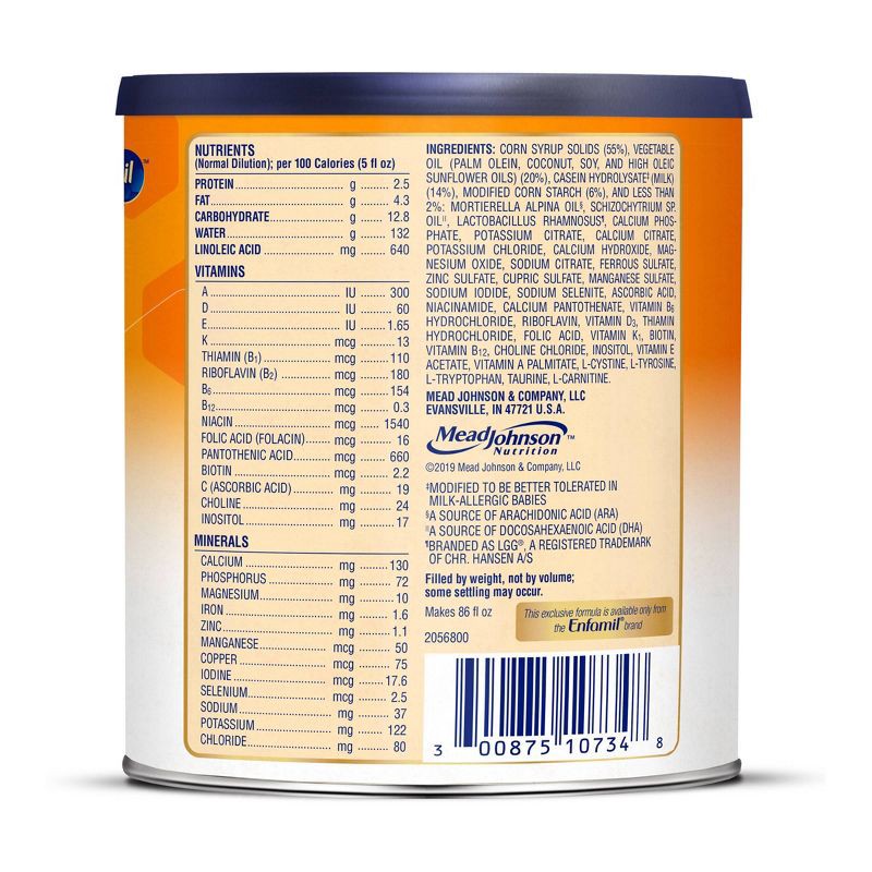 slide 6 of 7, Enfamil Nutramigen Hypoallergenic Powder Toddler Formula - 12.6oz, 12.6 oz