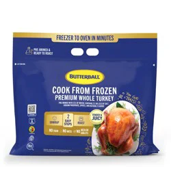 Butterball Cook From Frozen Premium Whole Turkey (10-16)