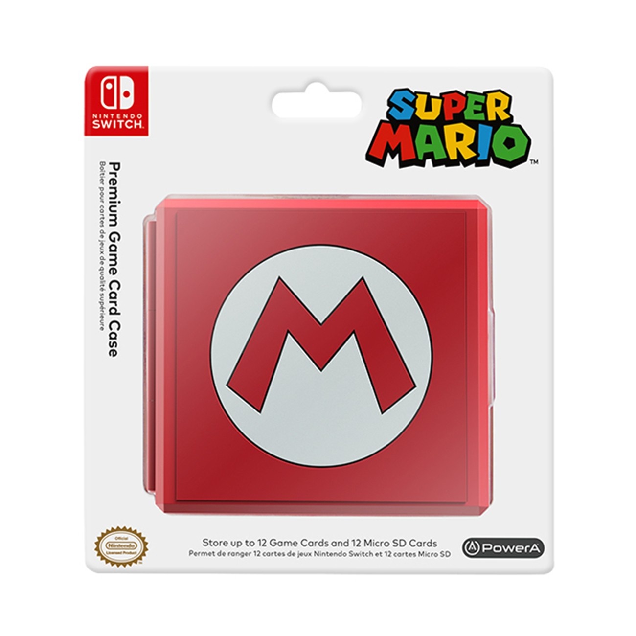 slide 1 of 5, Nintendo Switch Premium Game Card Case - Mario, 1 ct