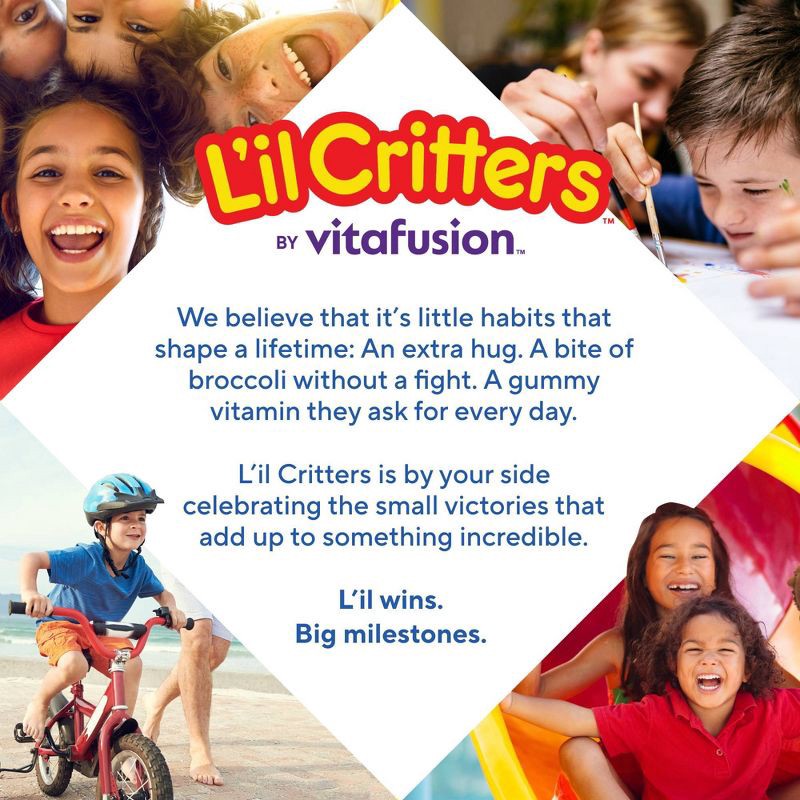 slide 9 of 10, L'il Critters Fiber Gummies - Fruit Flavors - 90ct, 90 ct