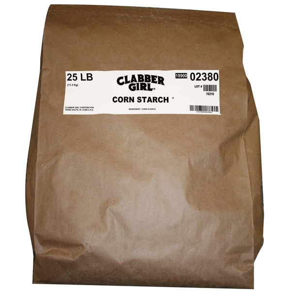 slide 1 of 1, Clabber Girl Corn Starch (Bulk), 25 lb