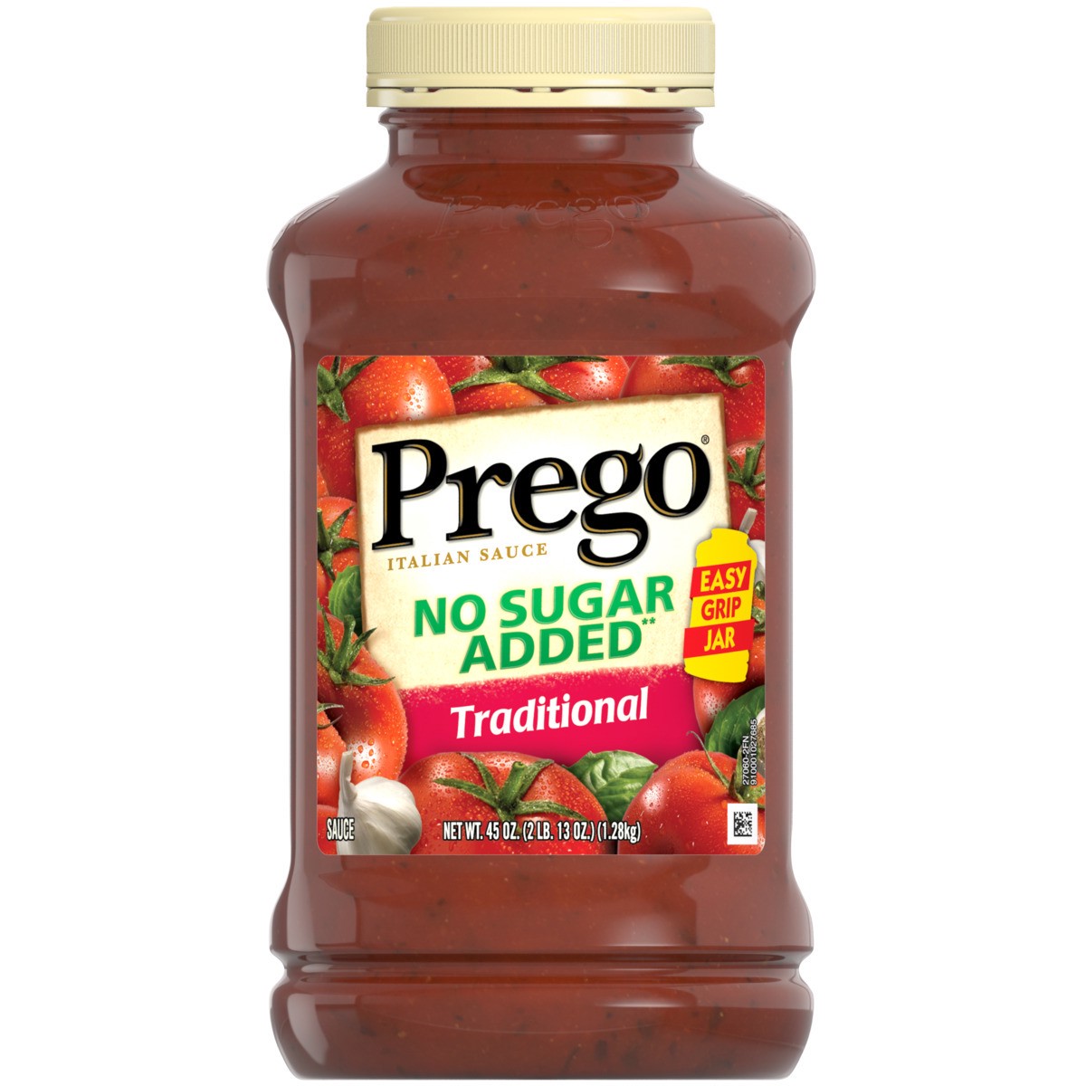 slide 8 of 9, Prego No Sugar Added Traditional Italian Sauce, 45 oz