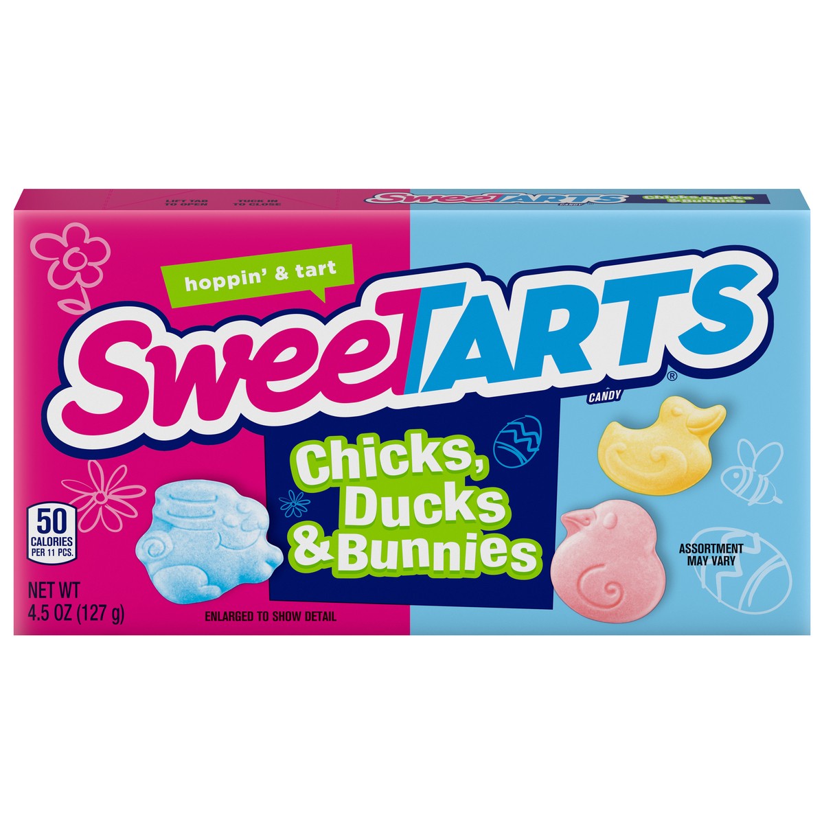 slide 1 of 9, SweeTARTS Chicks, Ducks & Bunnies 07444 157868 Easter 4.5 oz, 4.5 oz