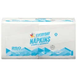 GIANT Napkins 1-Ply White