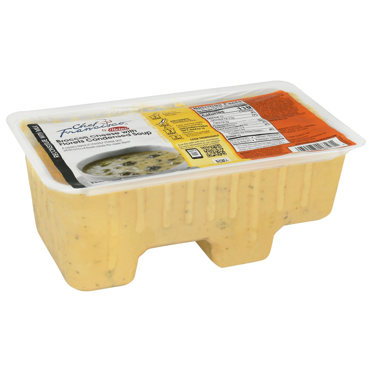 slide 9 of 14, Chef Francisco Broccoli Cheese with Florets Condensed Soup 4 lb, 4 lb
