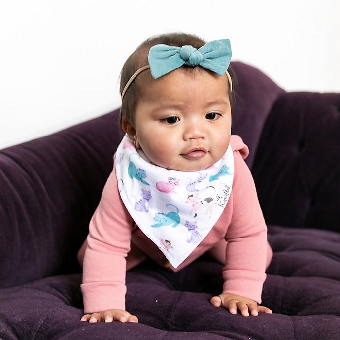 slide 3 of 8, Copper Pearl Sassy Bandana Bibs, 4 ct