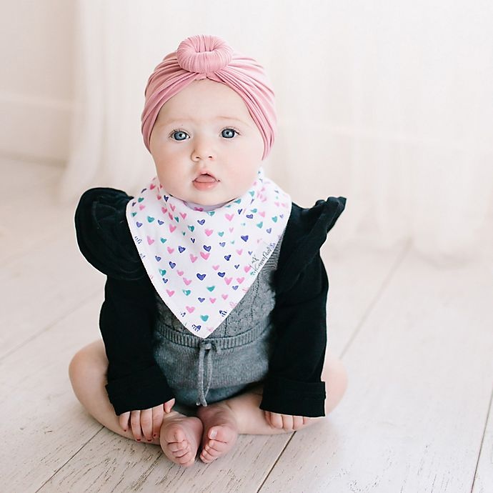 slide 4 of 8, Copper Pearl Sassy Bandana Bibs, 4 ct