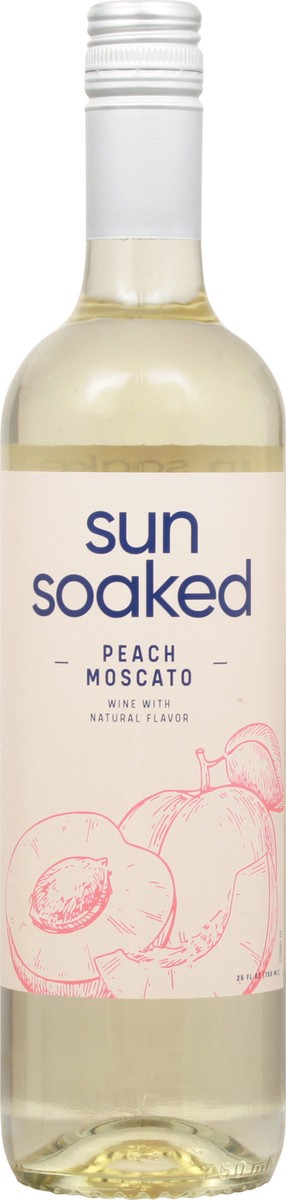 slide 4 of 5, Sun Soaked Peach Moscato 25 fl oz, 25 fl oz