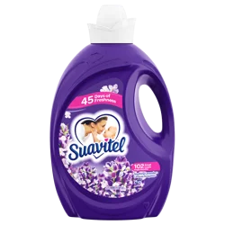 Suavitel Scented Liquid Fabric Softener and Conditioner - Soothing Lavender - 120 fl oz