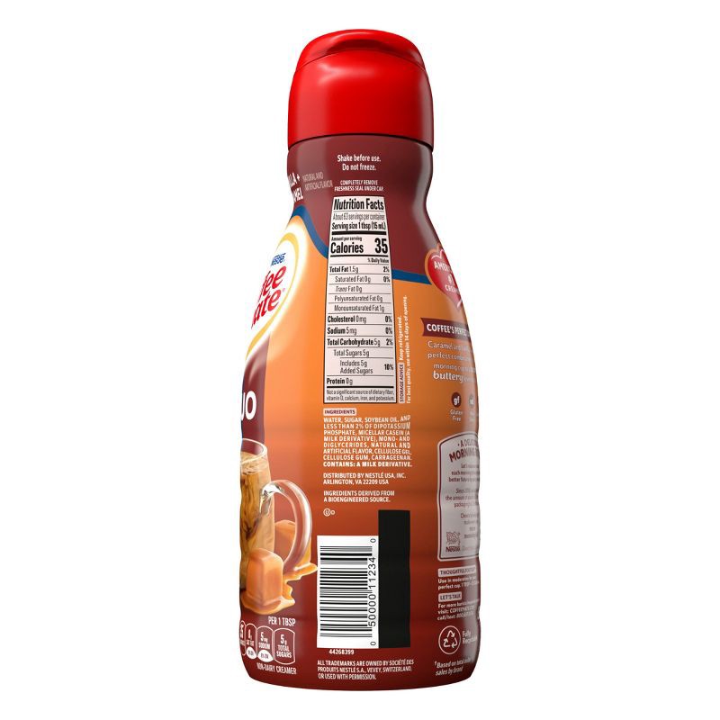 slide 10 of 11, Coffee mate Vanilla Caramel Coffee Creamer - 1qt (32 fl oz), 1 qt, 32 fl oz