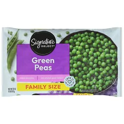 Signature Select Peas Green - 32 Oz