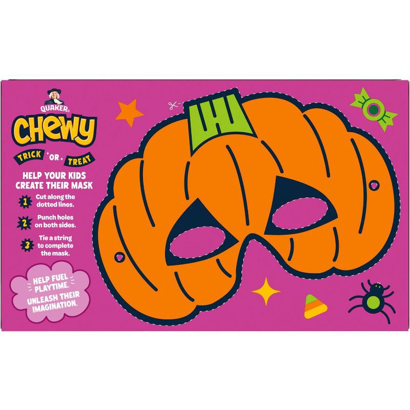 slide 6 of 8, Quaker Halloween Chewy Chocolate Chip Snack Bars Minis - 13.8oz/28ct, 13.8 oz, 28 ct