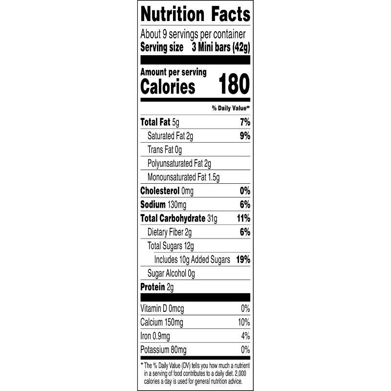 slide 8 of 8, Quaker Halloween Chewy Chocolate Chip Snack Bars Minis - 13.8oz/28ct, 13.8 oz, 28 ct