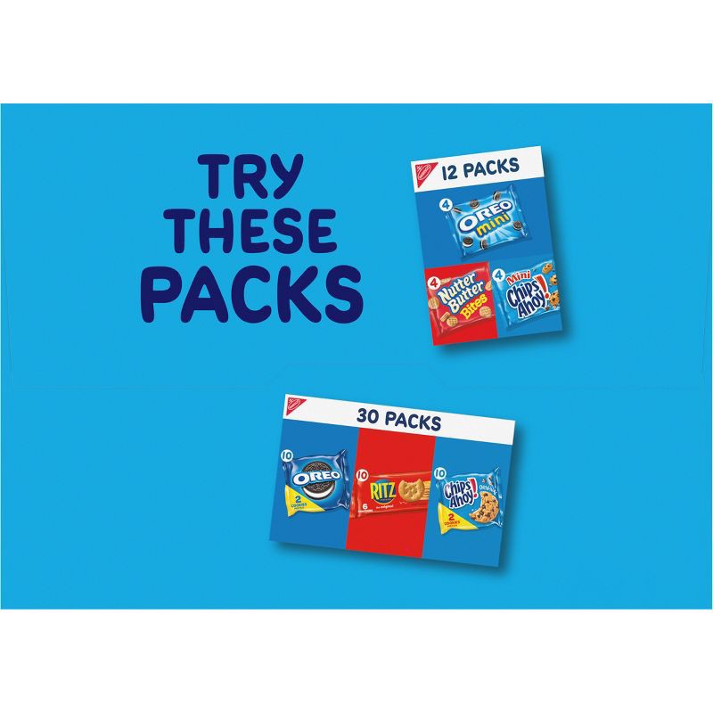 slide 13 of 14, NABISCO Fun Shapes Cookies and Crackers Variety Pack - 20oz/20ct, 20 ct; 20 oz