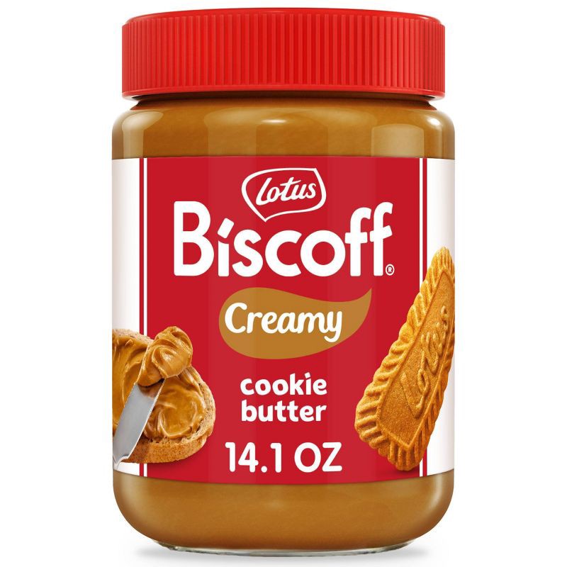 slide 1 of 6, Biscoff Creamy Cookie Butter Spread - 14.1oz, 14.1 oz