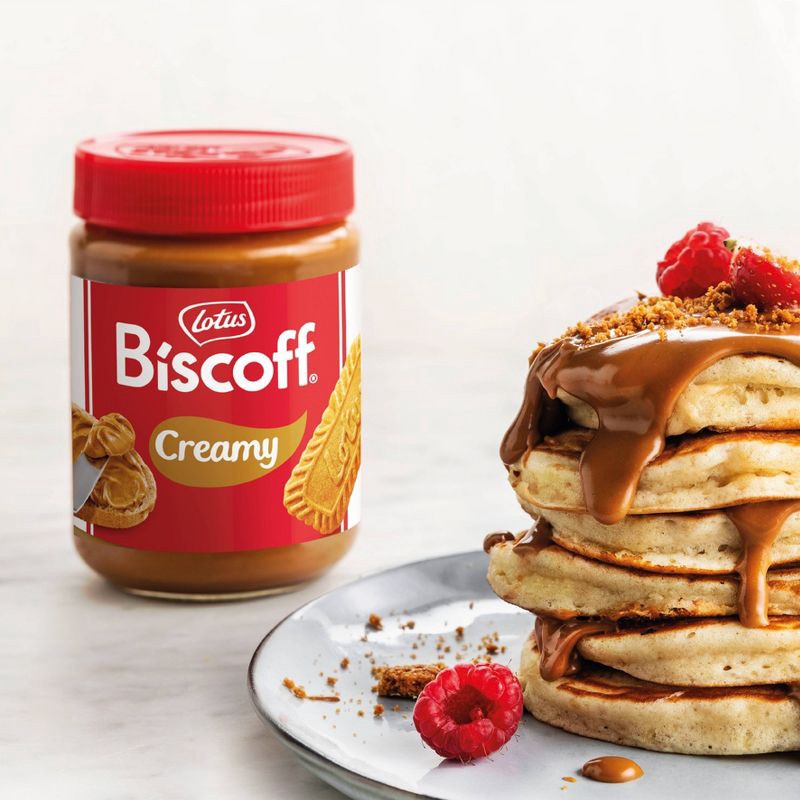 slide 5 of 6, Biscoff Creamy Cookie Butter Spread - 14.1oz, 14.1 oz