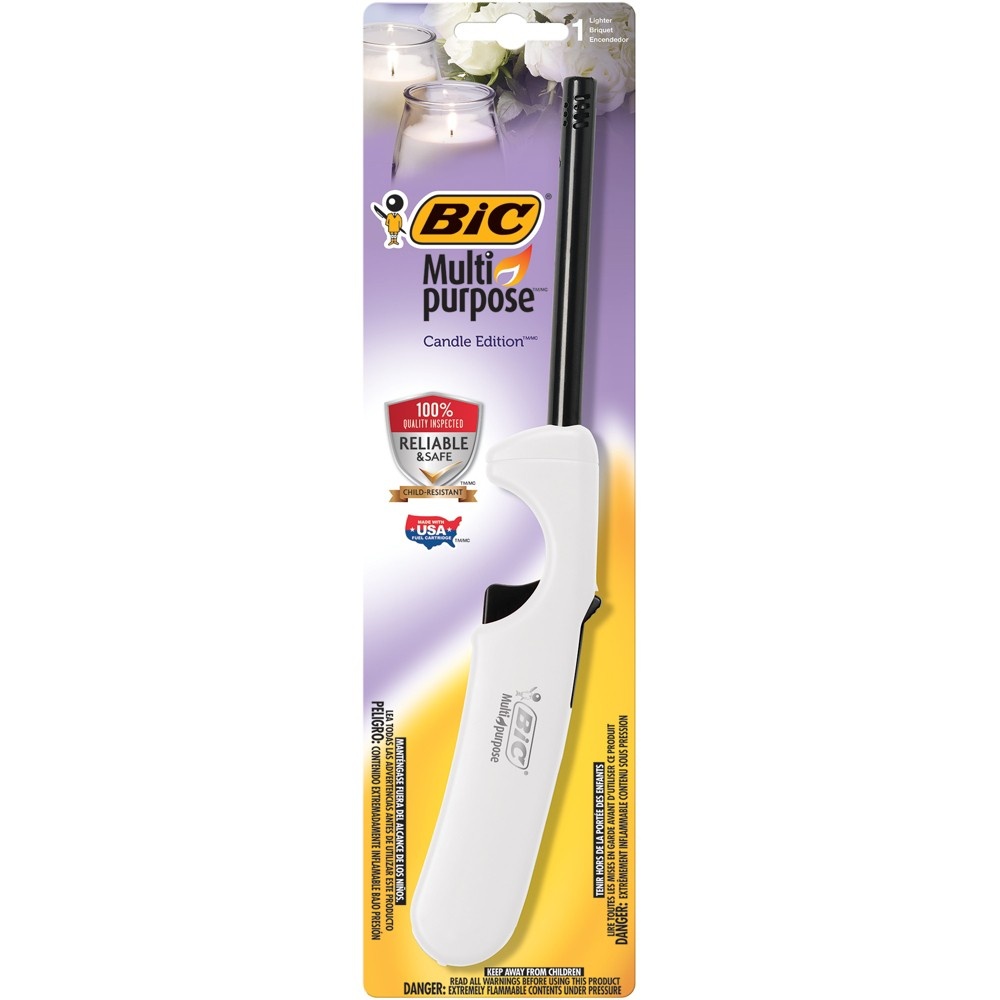 slide 2 of 8, BIC Multi Purpose Candle Lighter, 1 ct