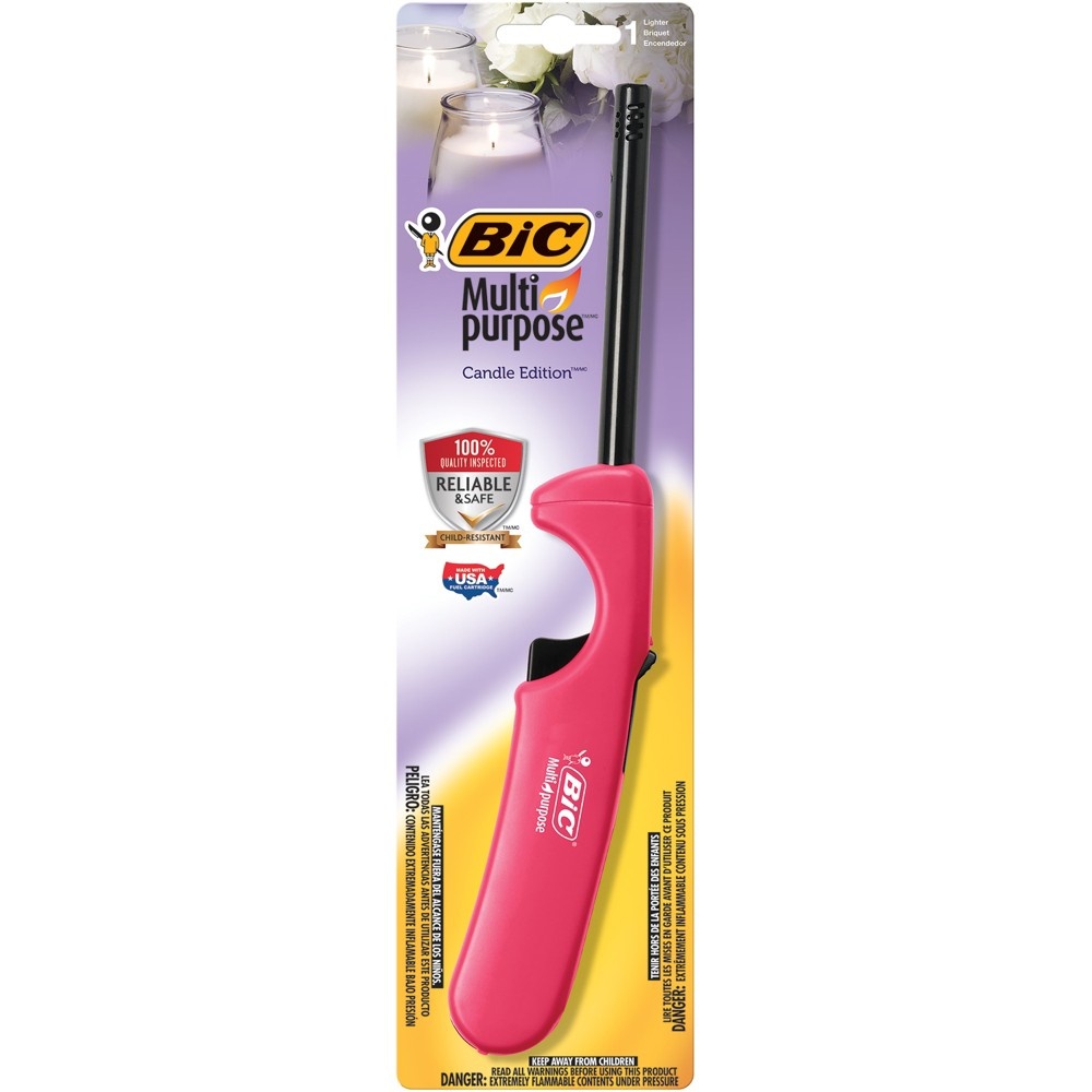 slide 4 of 8, BIC Multi Purpose Candle Lighter, 1 ct